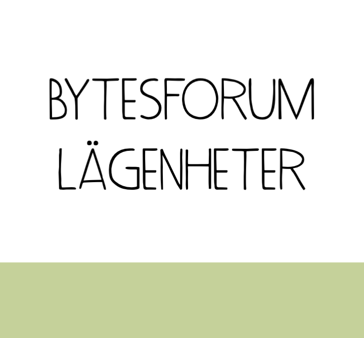 Bytesforum lägenheter