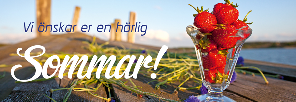 Vi önskar er en härlig sommar!